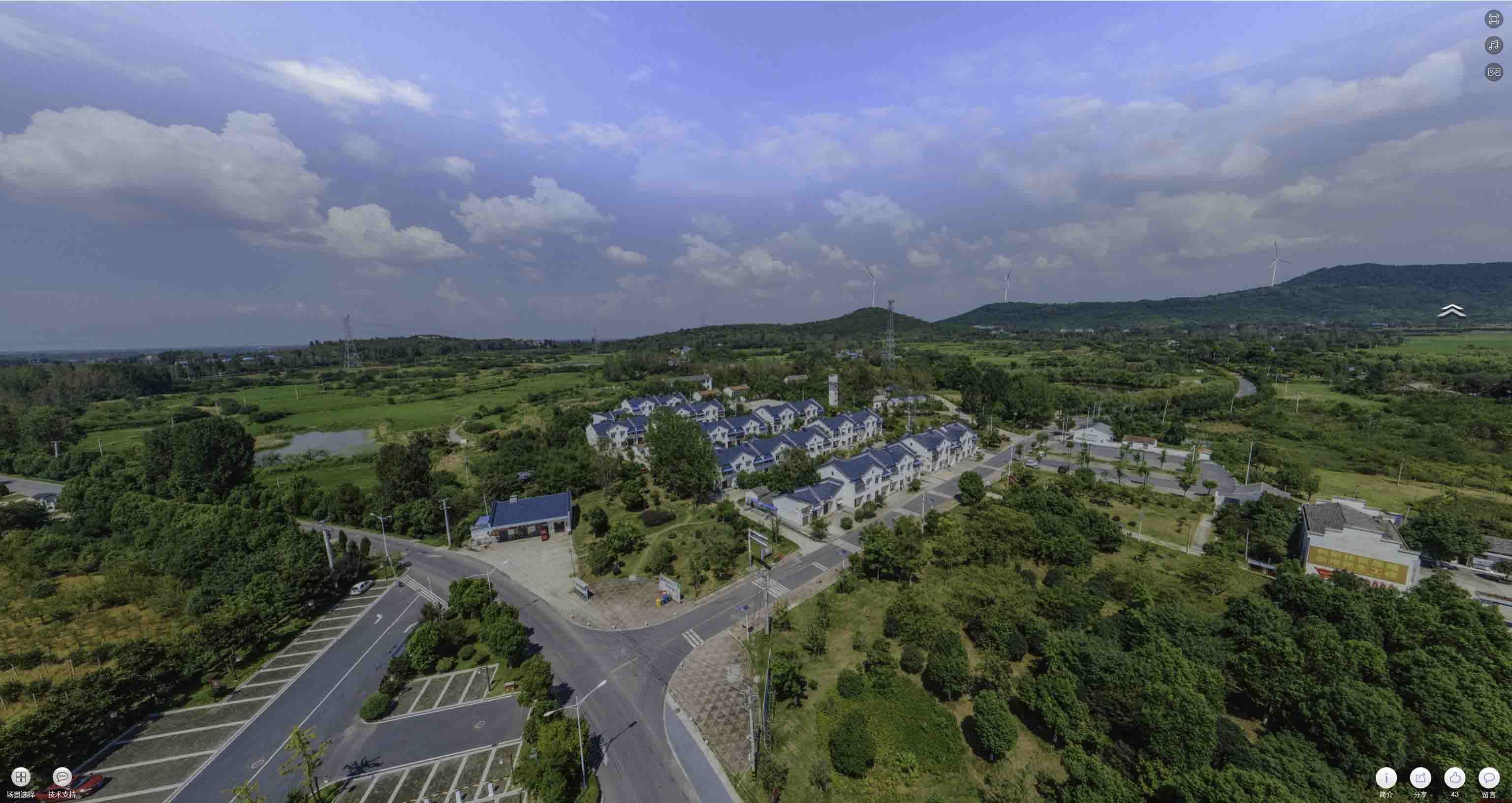 东英镇360全景拍摄：记录生活每一刻的完整视角——在手绘地图中的创意应用